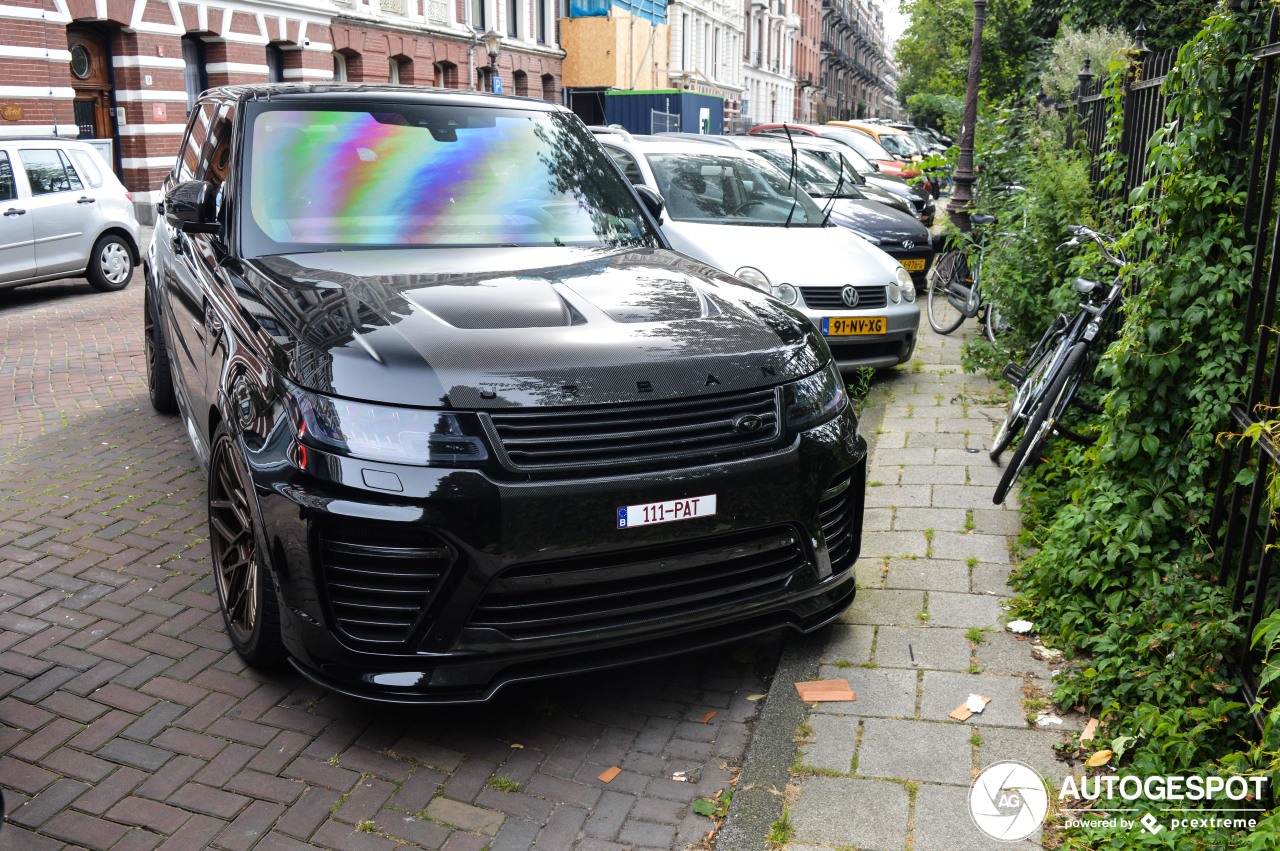 Land Rover Urban Range Rover Sport SVR 2018