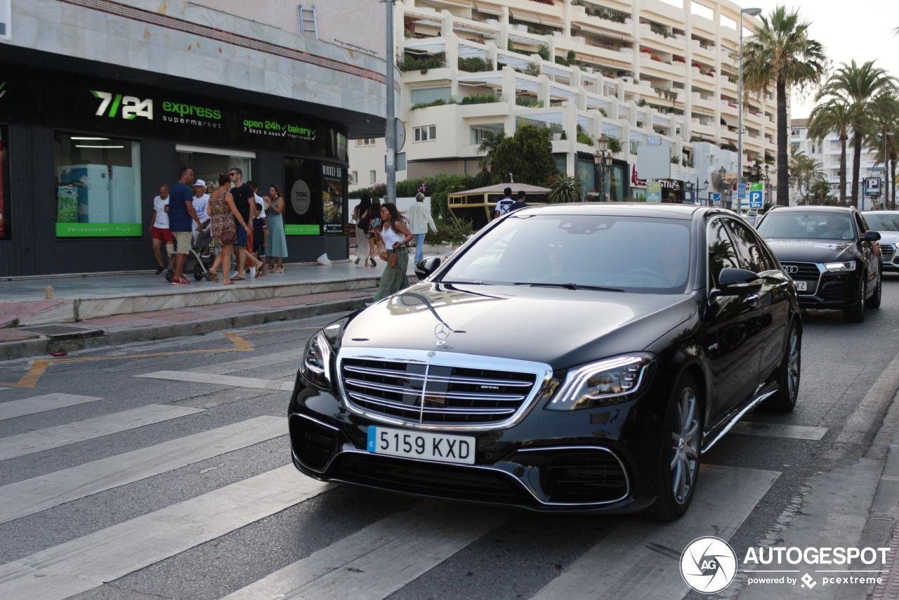 Mercedes-AMG S 63 V222 2017