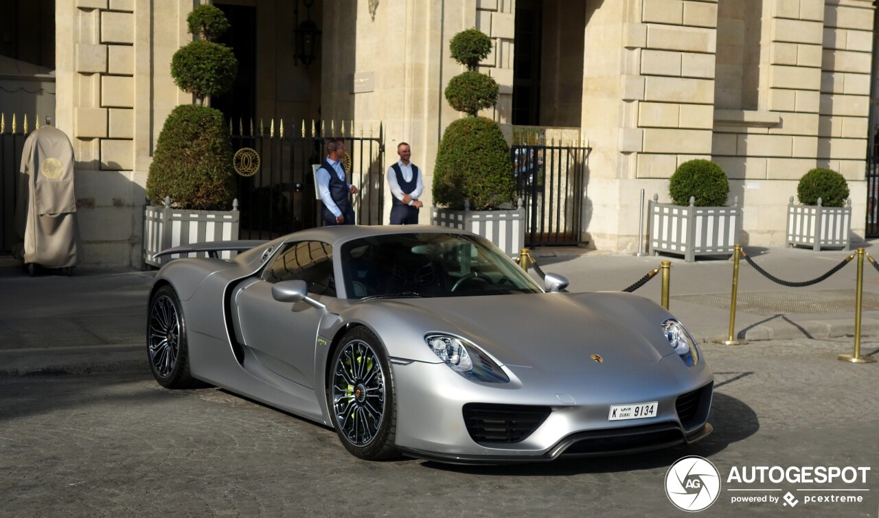 Porsche 918 Spyder