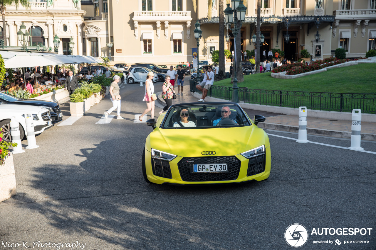 Audi R8 V10 Spyder 2016