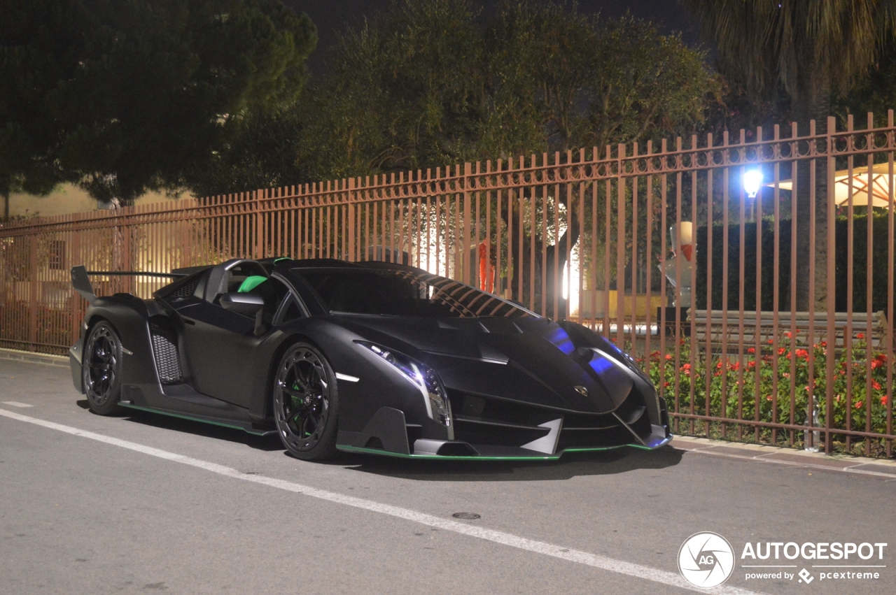 Welbekende Lamborghini Veneno Roadster gaat naar de veiling