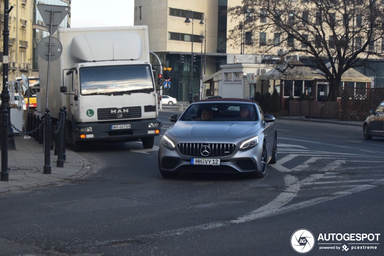 Mercedes-AMG S 65 Convertible A217 2018