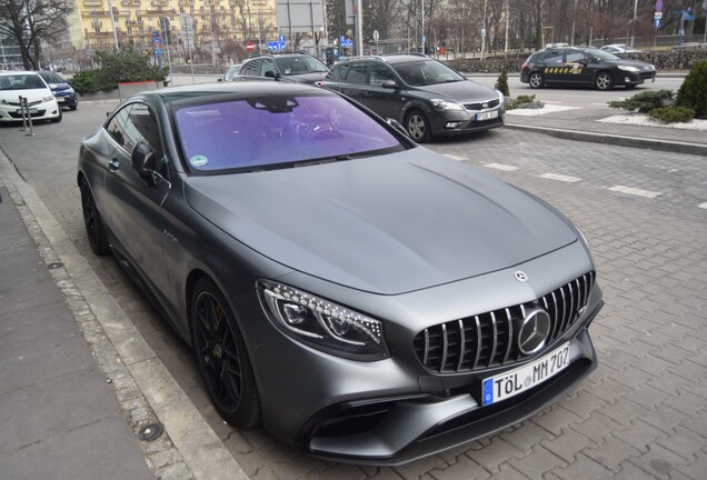 Mercedes-AMG S 63 Coupé C217 2018 Yellow Night Edition