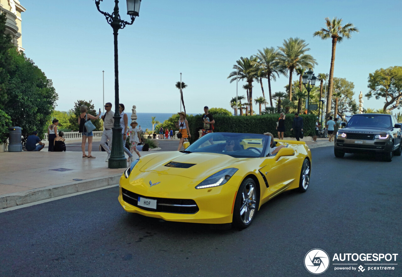 Chevrolet Corvette C7 Stingray Convertible