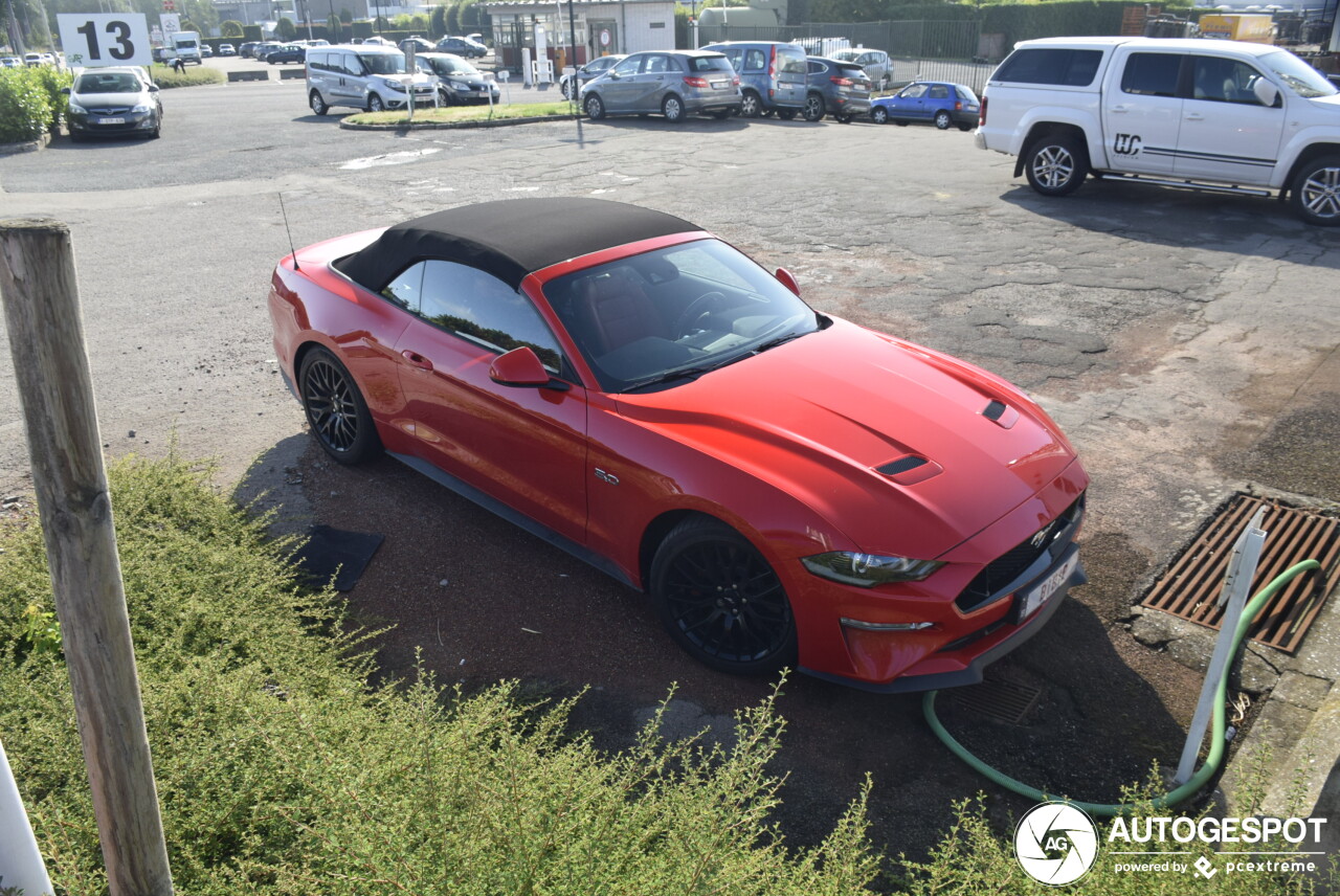 Ford Mustang GT Convertible 2018