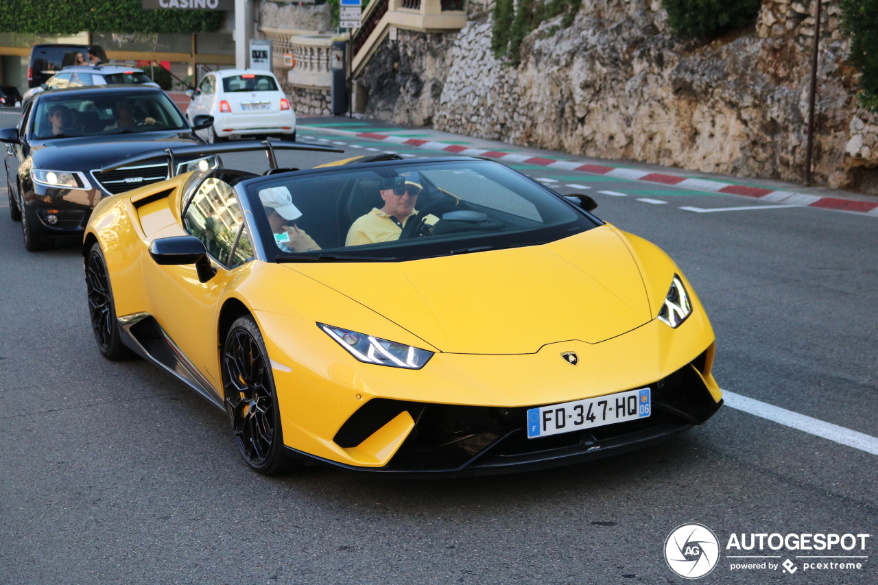 Lamborghini Huracán LP640-4 Performante Spyder