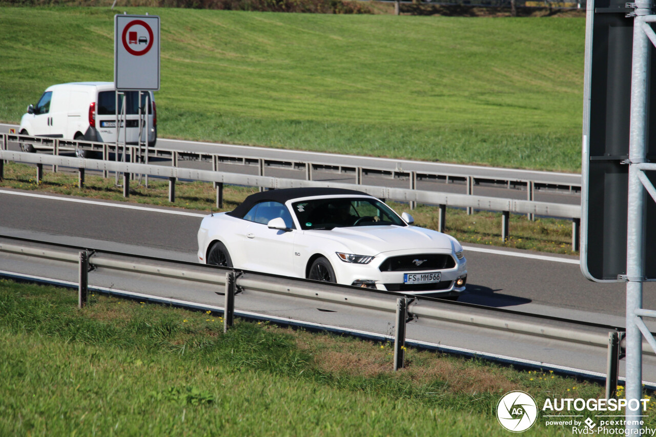 Ford Mustang GT Convertible 2015