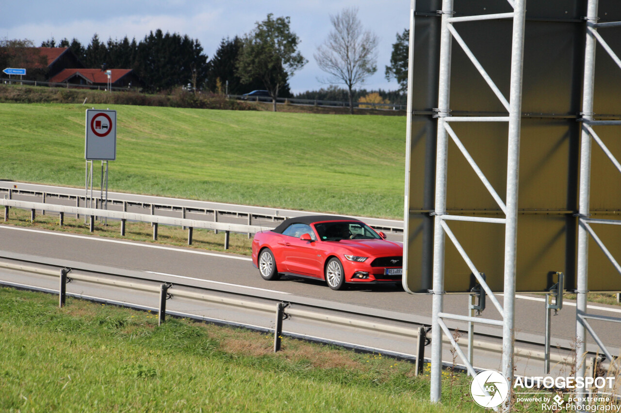 Ford Mustang GT Convertible 2015