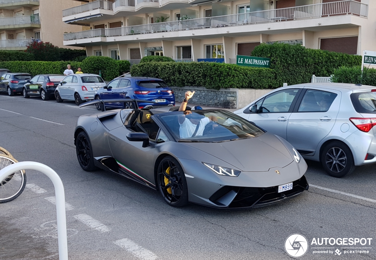 Lamborghini Huracán LP640-4 Performante Spyder