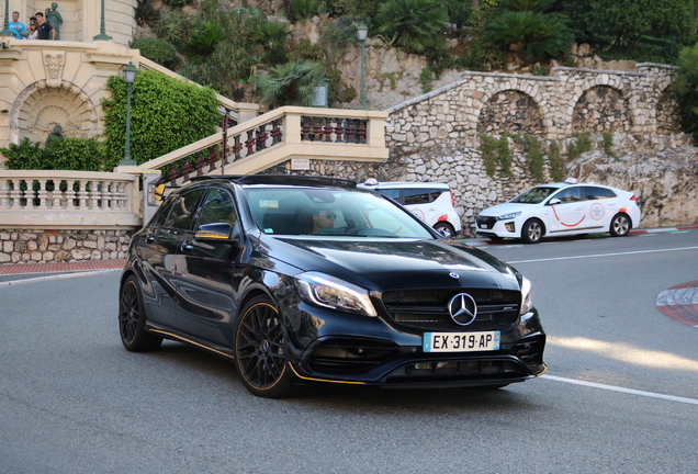 Mercedes-AMG A 45 W176 Yellow Night Edition