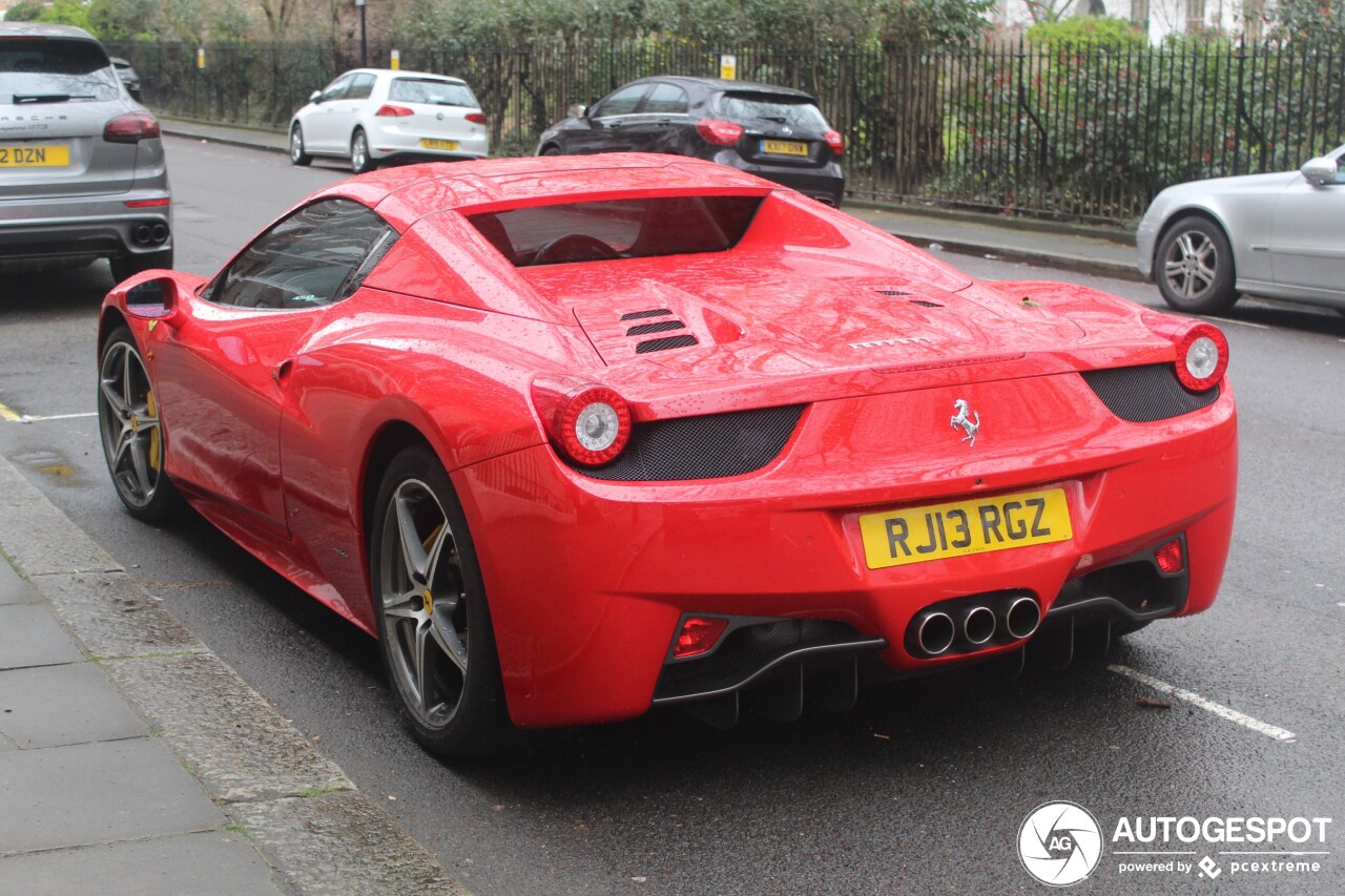 Ferrari 458 Spider