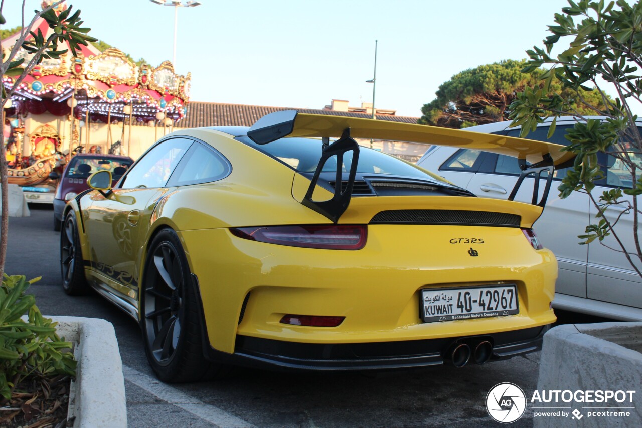 Porsche 991 GT3 RS MkI