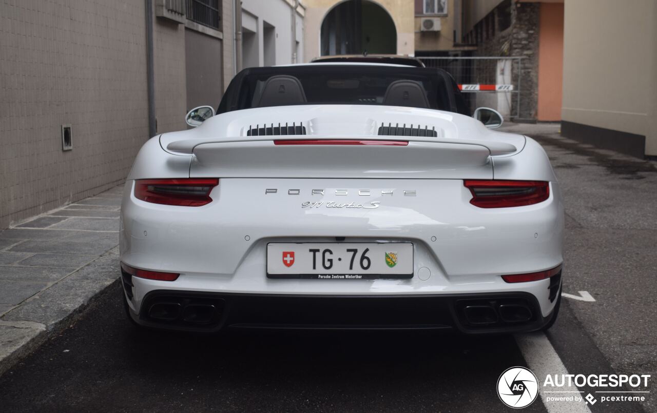 Porsche 991 Turbo S Cabriolet MkII