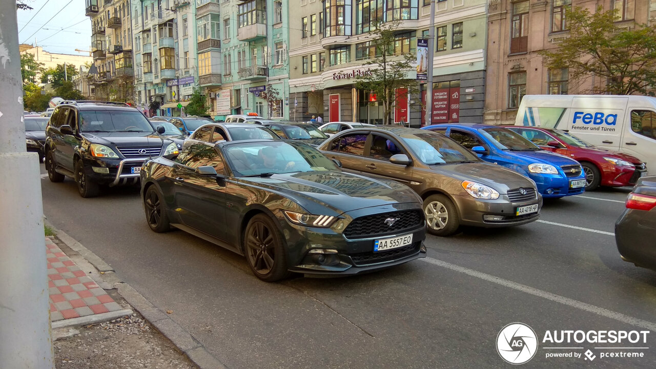 Ford Mustang GT Convertible 2015