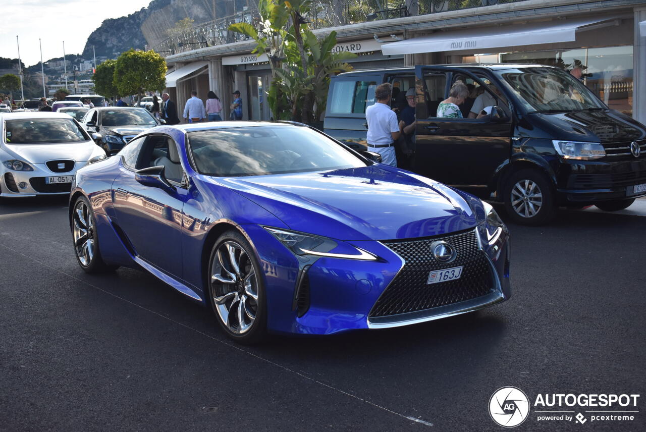 Lexus LC 500h Structural Blue Edition