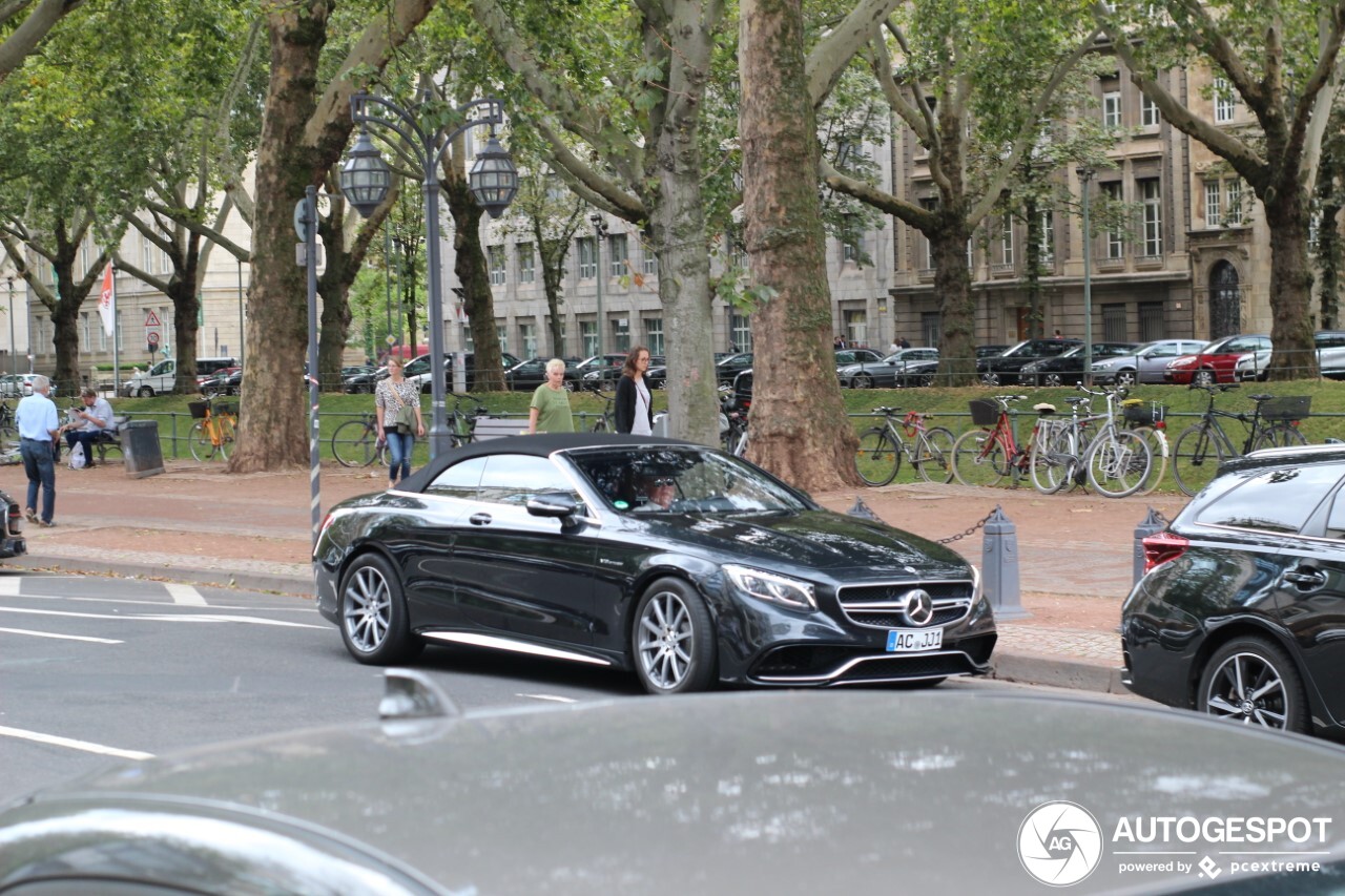 Mercedes-AMG S 63 Convertible A217