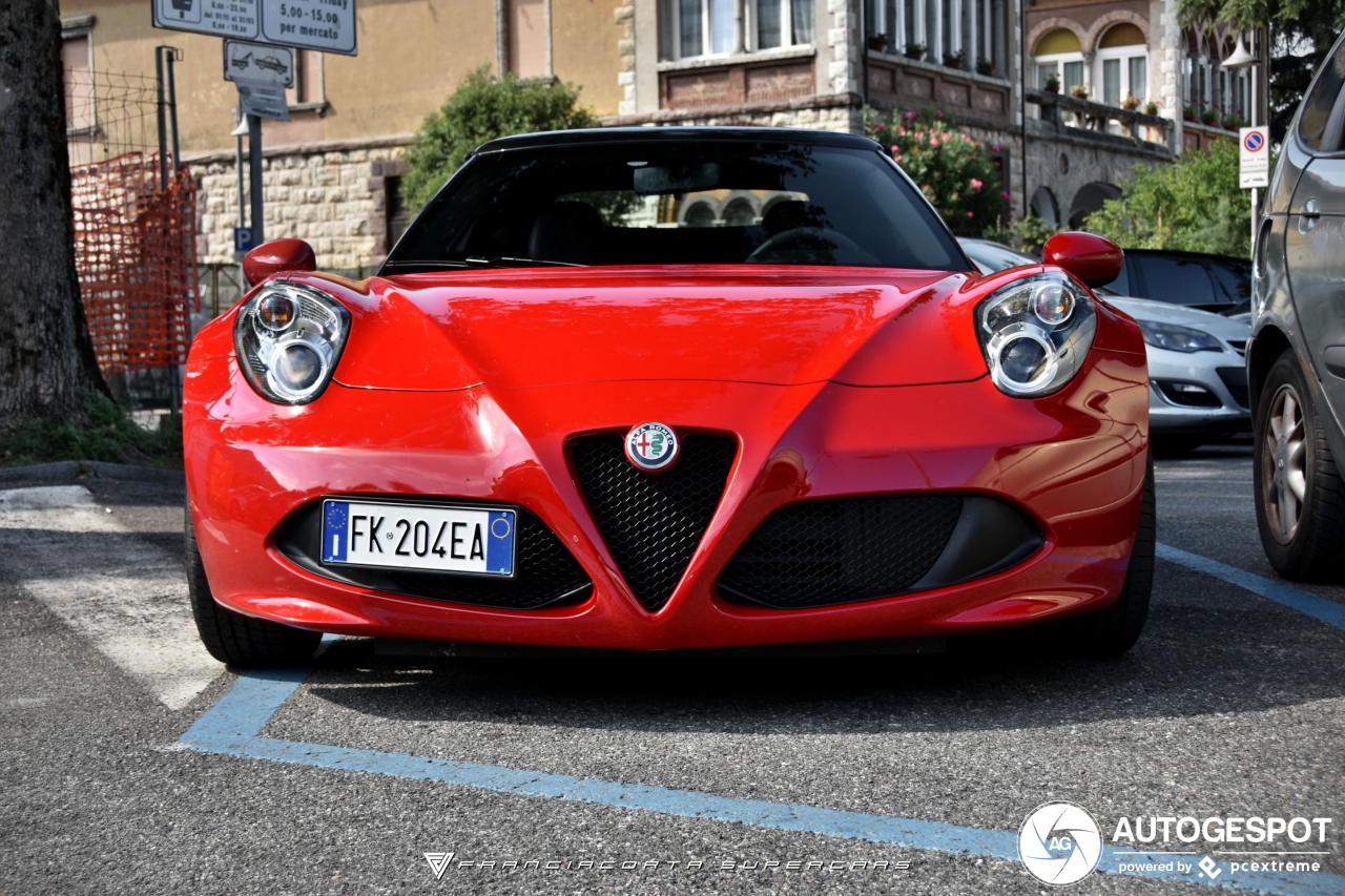 Alfa Romeo 4C Spider