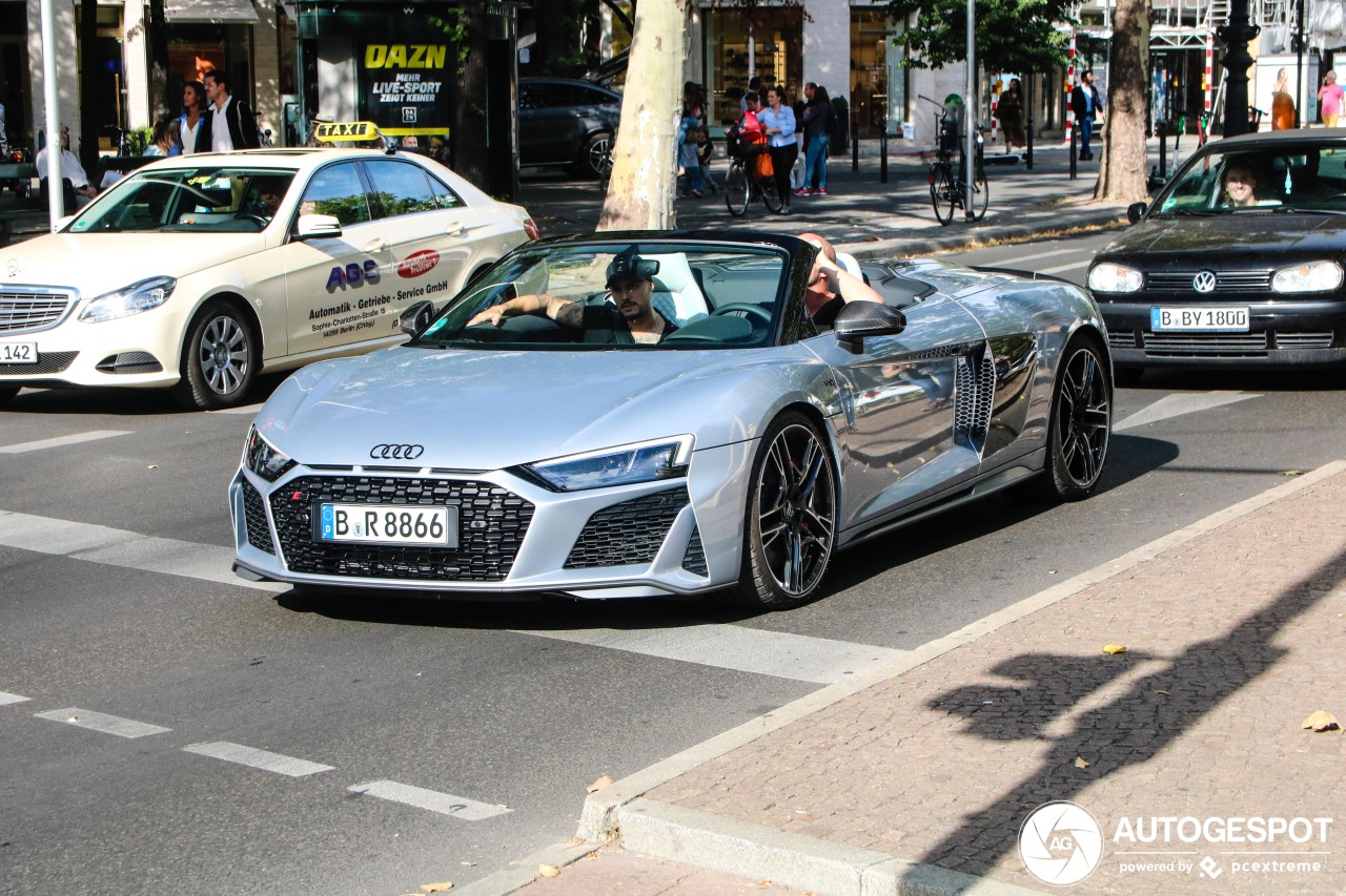 Audi R8 V10 Spyder Performance 2019