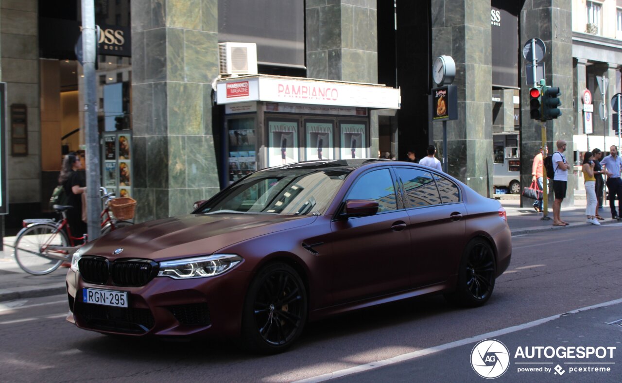 BMW M5 F90 First Edition 2018