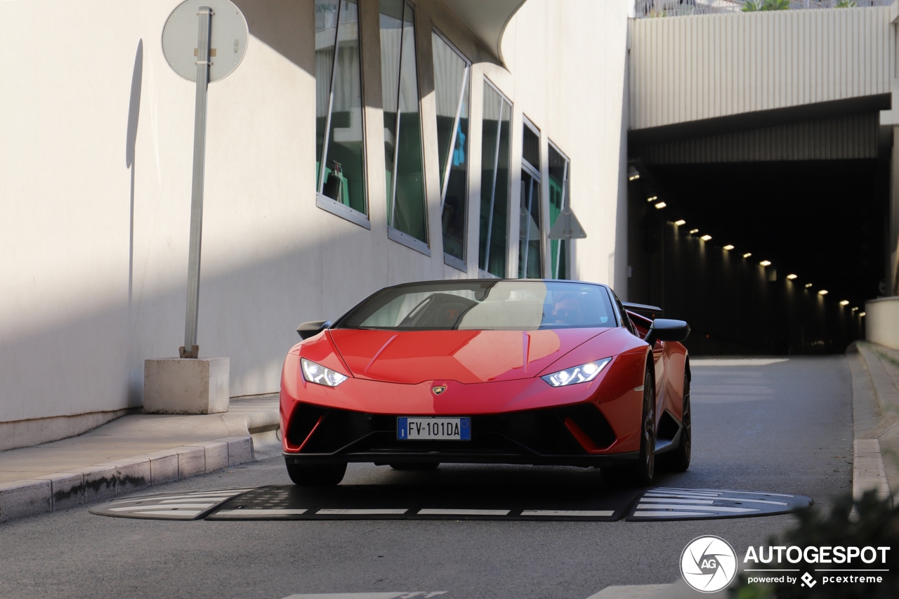 Lamborghini Huracán LP640-4 Performante Spyder