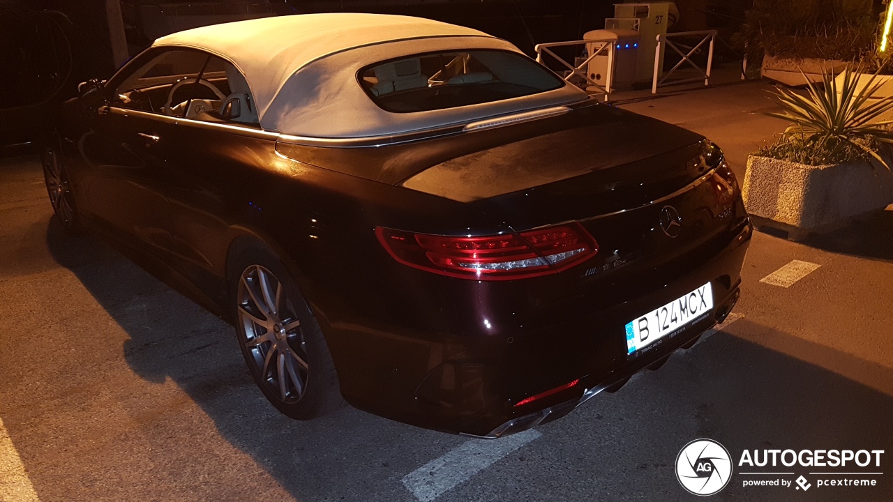 Mercedes-AMG S 63 Convertible A217