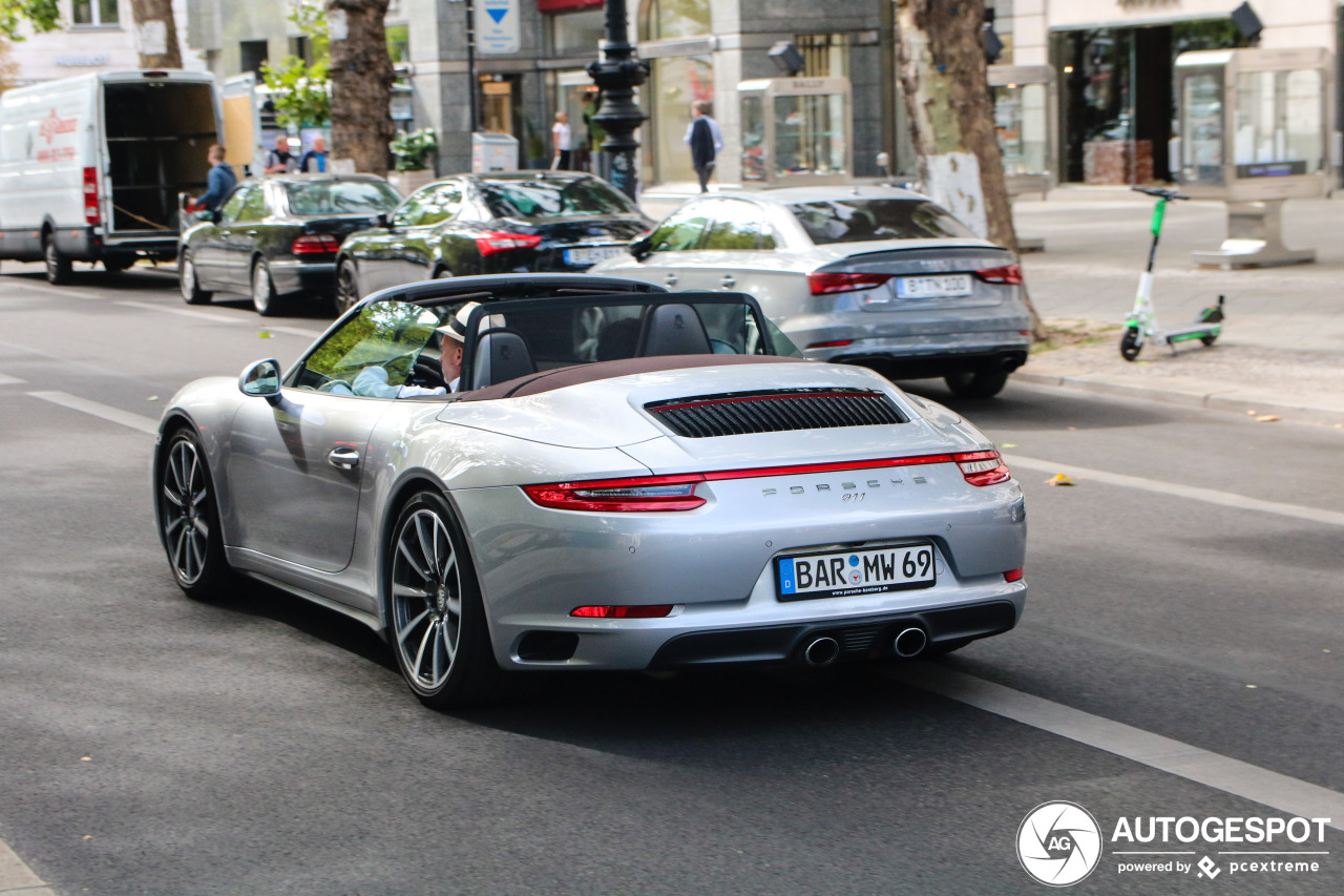 Porsche 991 Carrera 4S Cabriolet MkII