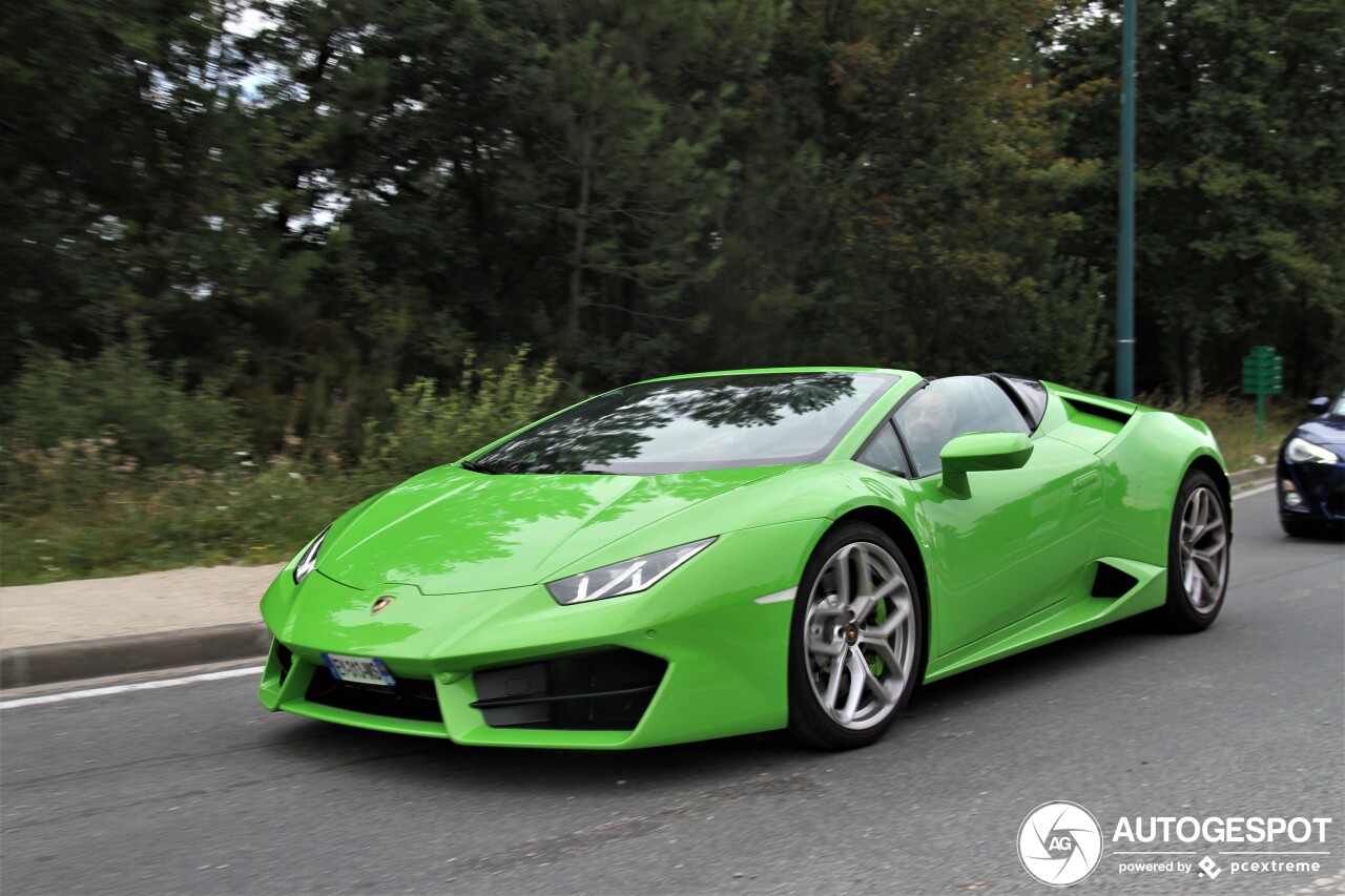 Lamborghini Huracán LP580-2 Spyder