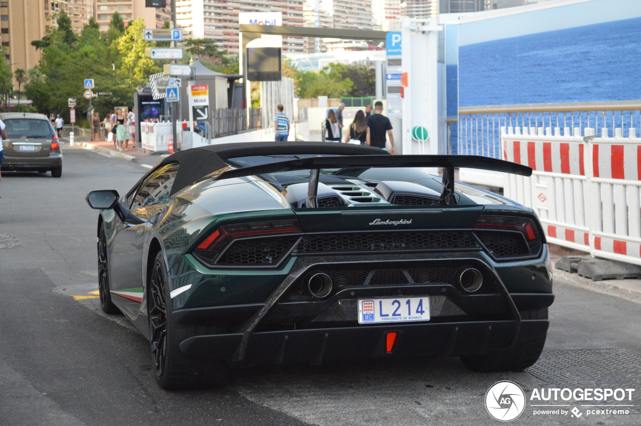 Lamborghini Huracán LP640-4 Performante Spyder