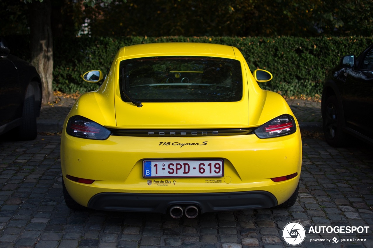 Porsche 718 Cayman S