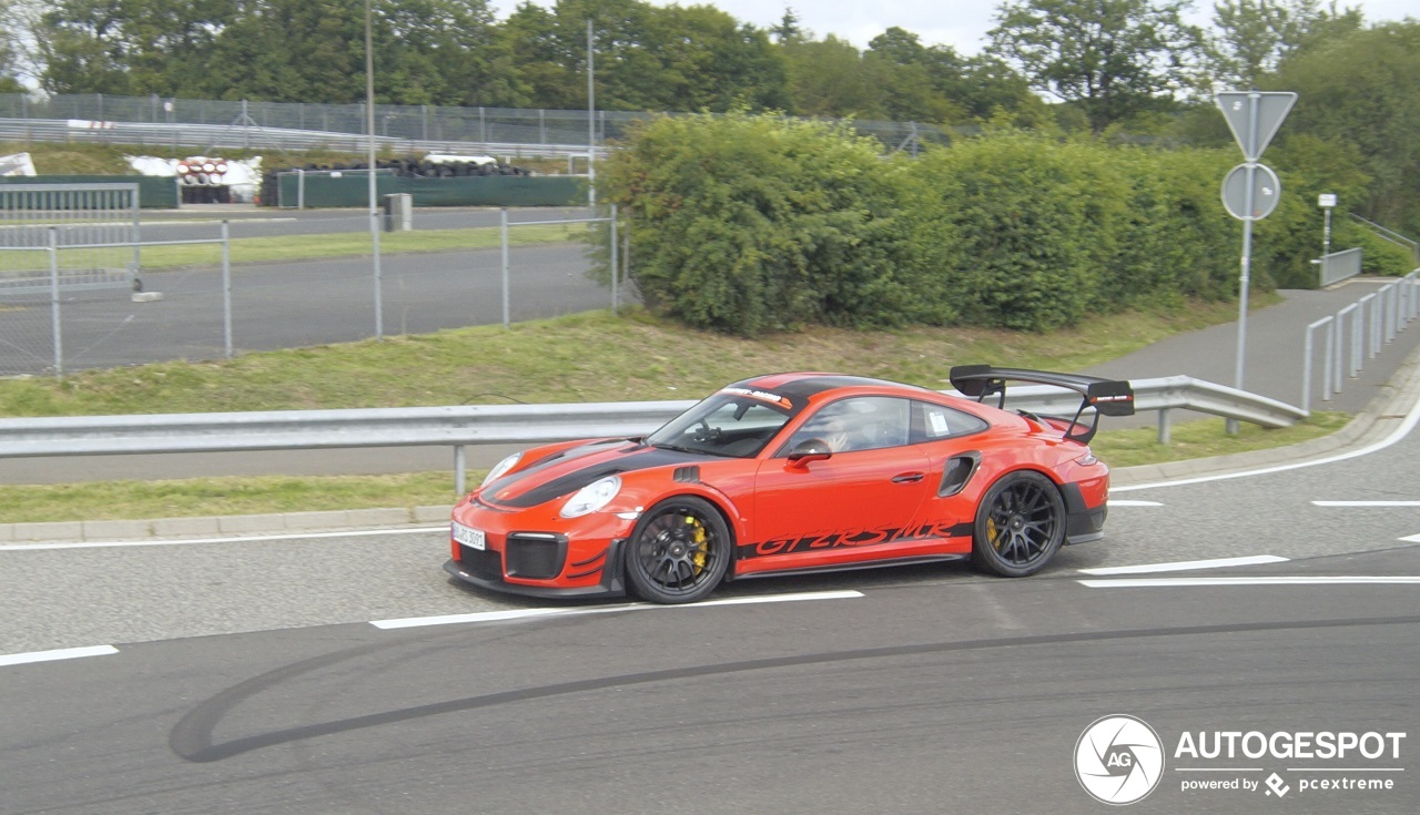 Flatnose comeback? Manthey Racing spotted testing 991 GT2 RS at the N&uuml;rburgring