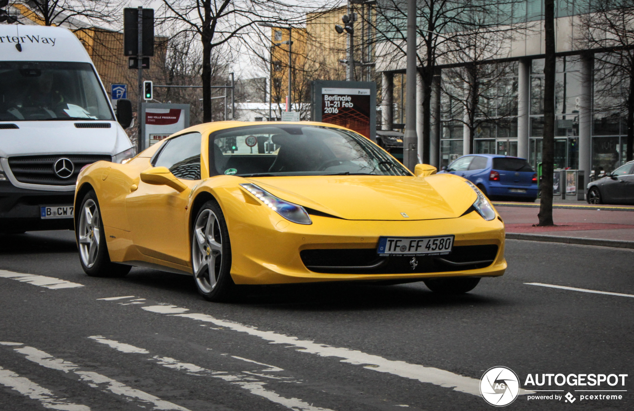 Ferrari 458 Spider