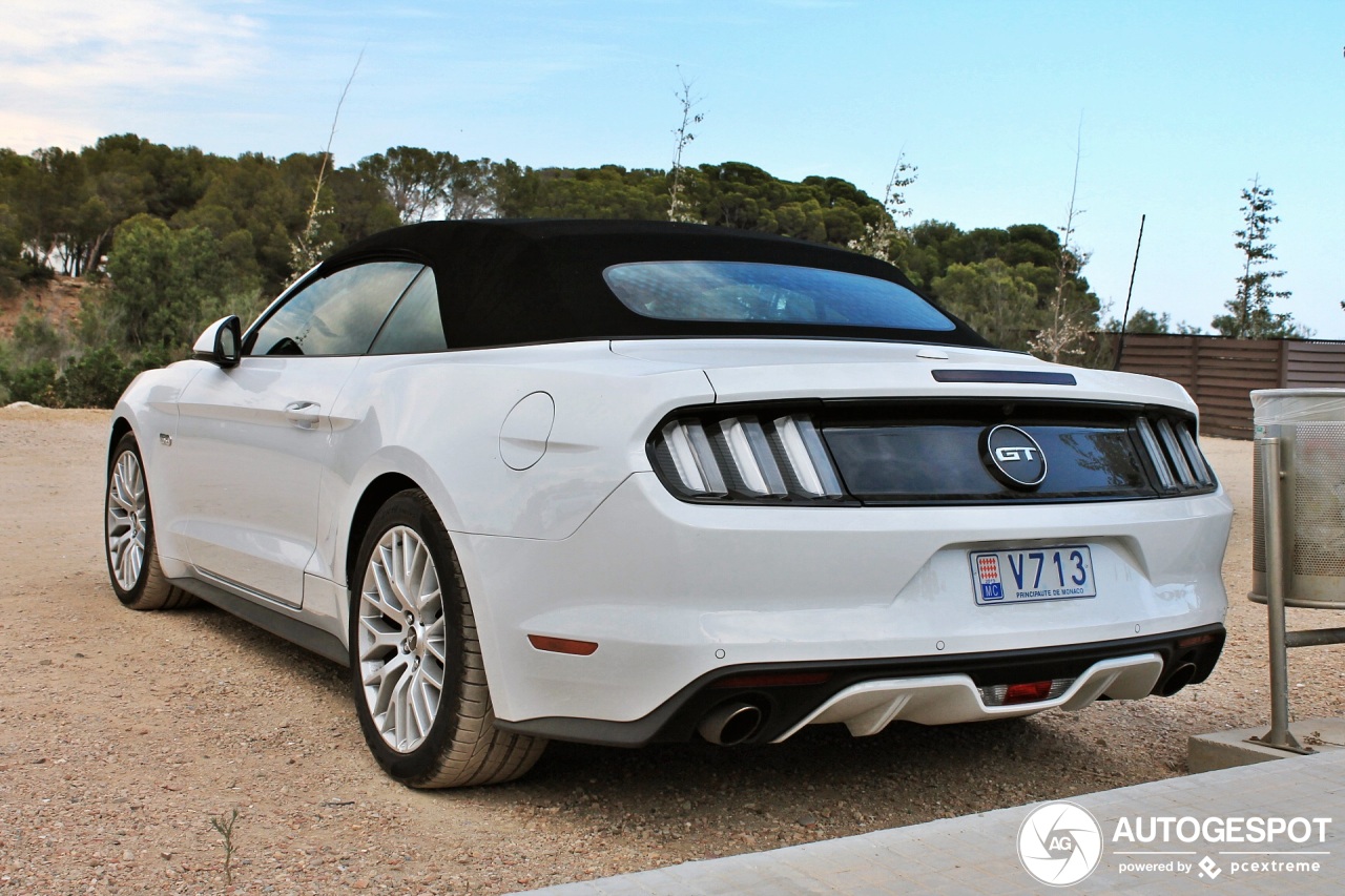 Ford Mustang GT Convertible 2015