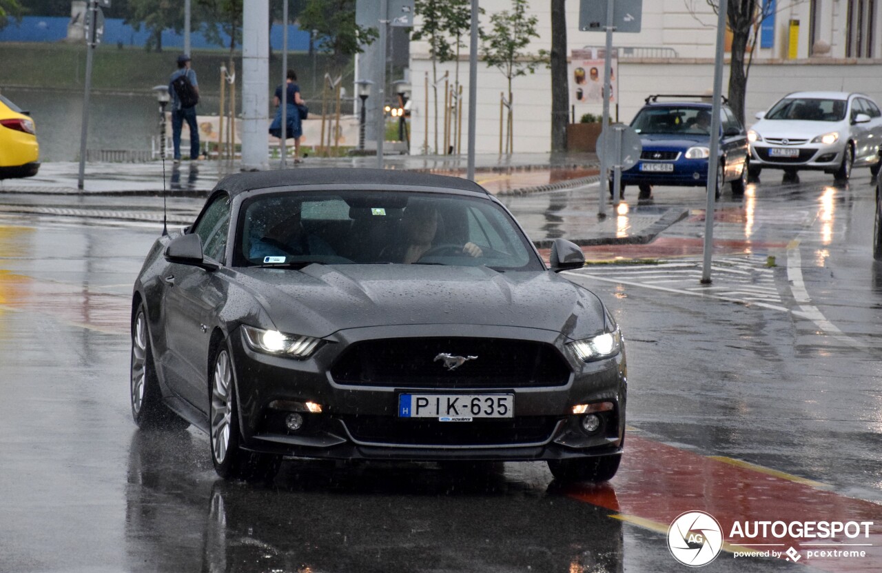 Ford Mustang GT Convertible 2015