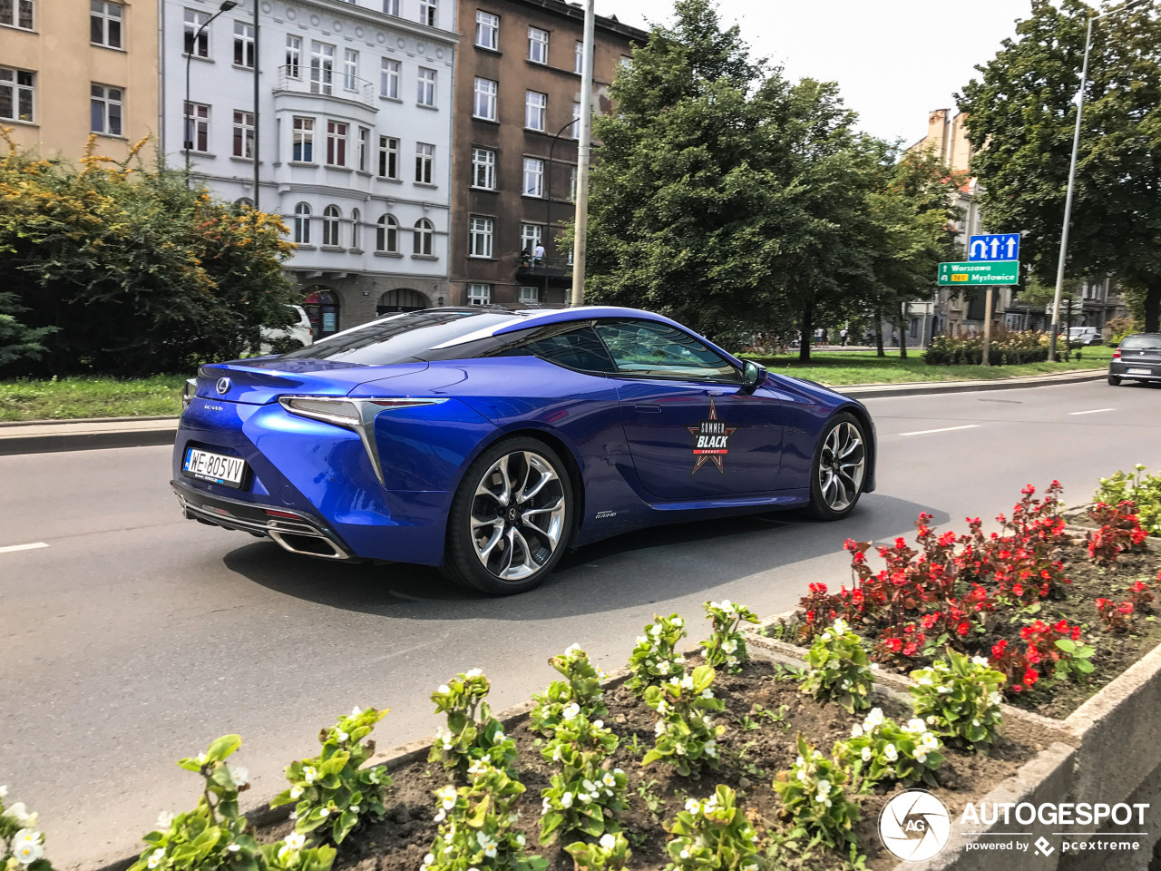 Lexus LC 500h Structural Blue Edition