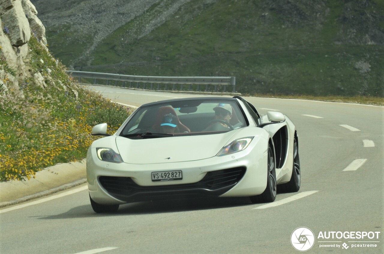 McLaren 12C Spider