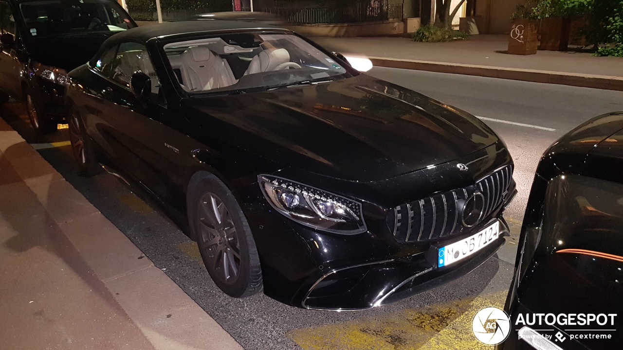 Mercedes-AMG S 63 Convertible A217 2018