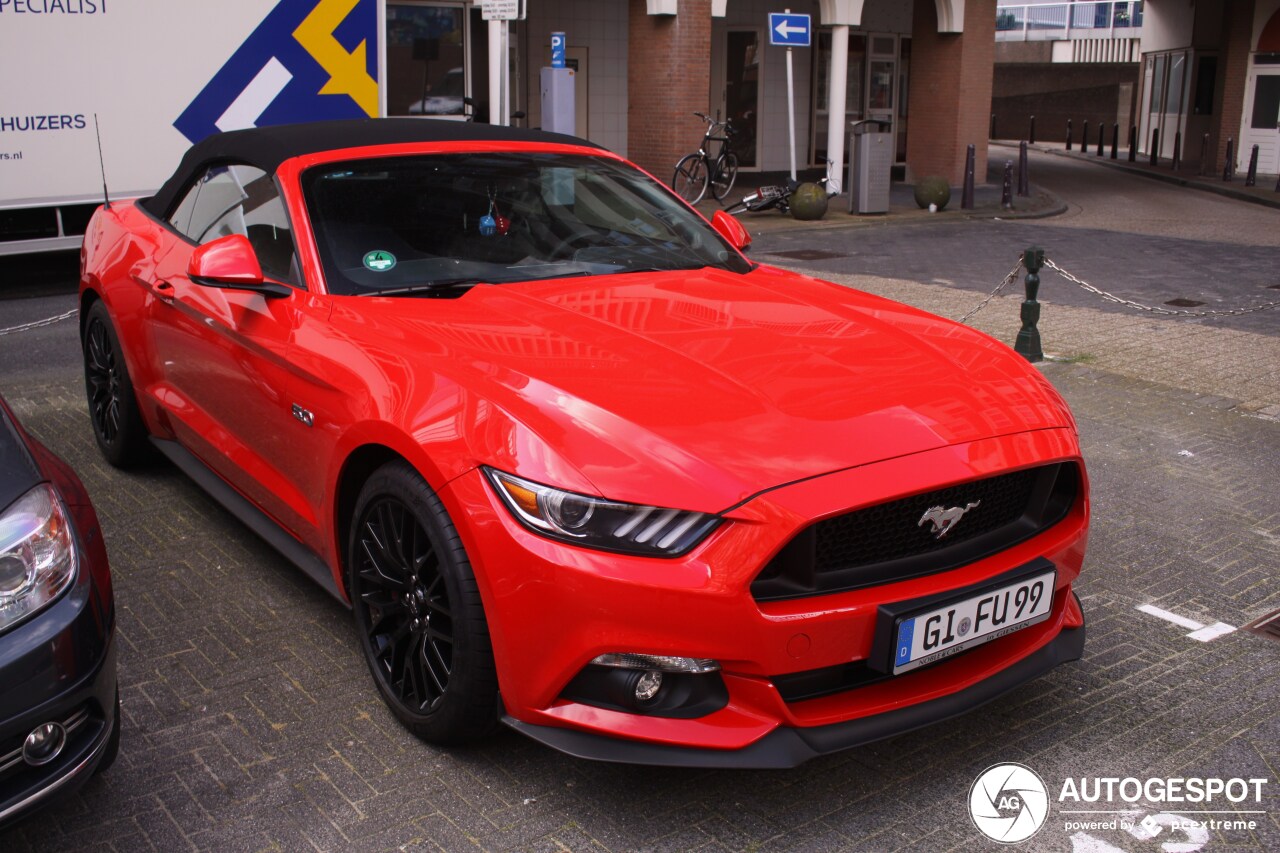 Ford Mustang GT Convertible 2015