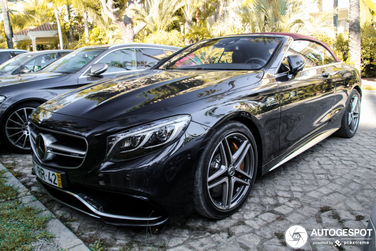 Mercedes-AMG S 63 Convertible A217