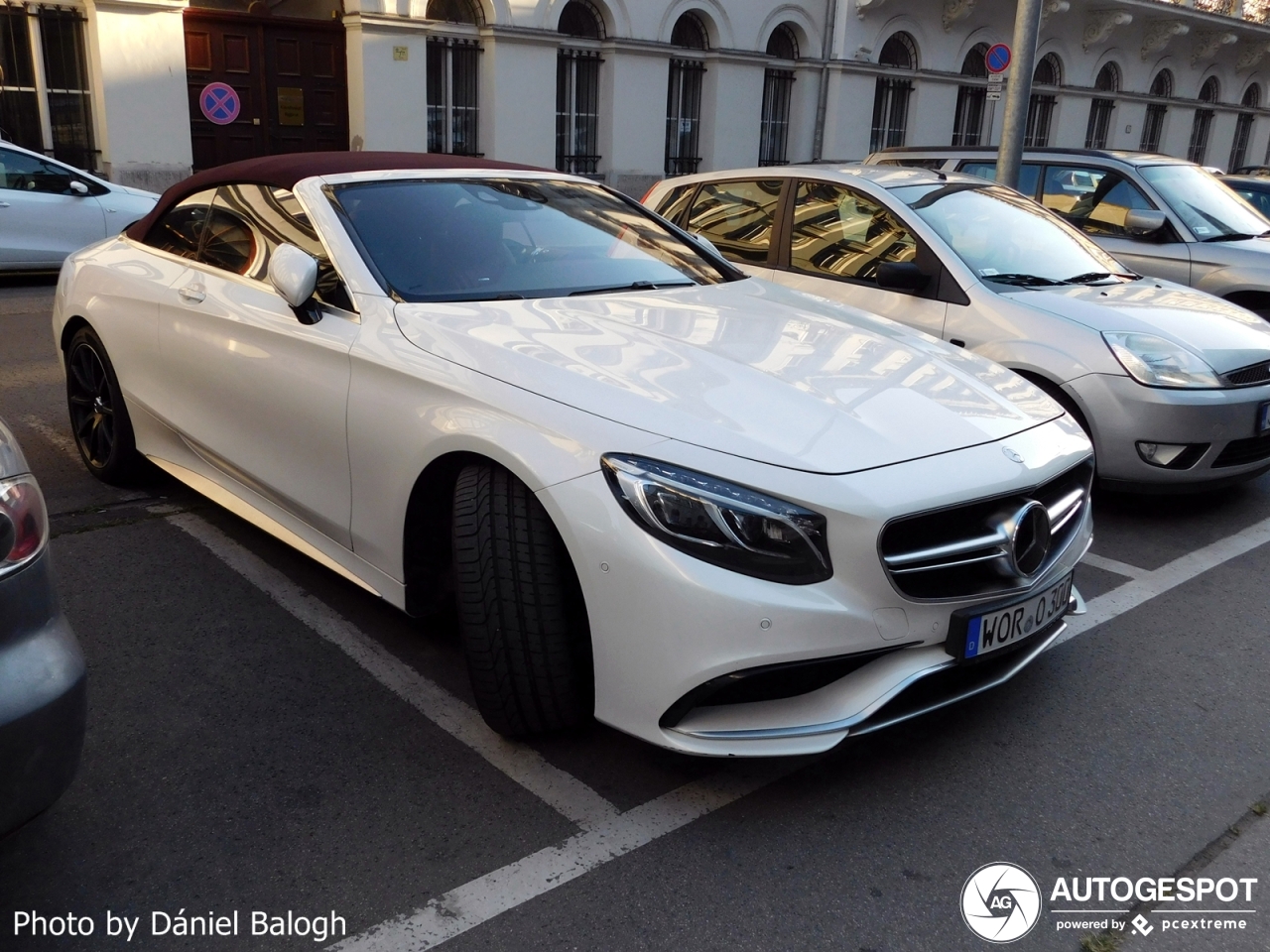 Mercedes-AMG S 63 Convertible A217