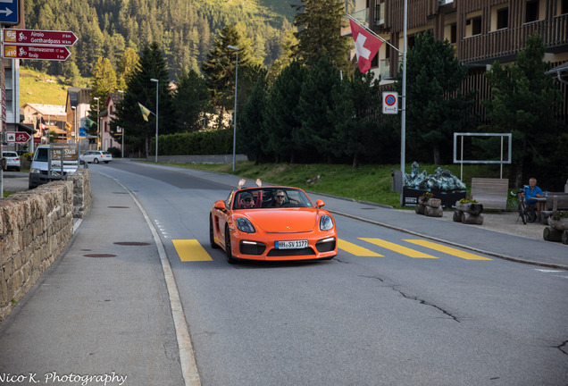 Porsche 981 Boxster Spyder