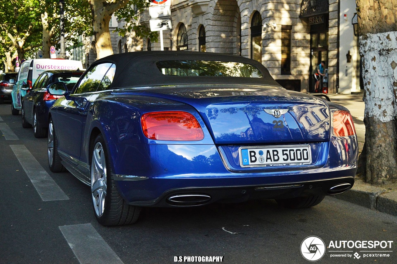 Bentley Continental GTC 2012