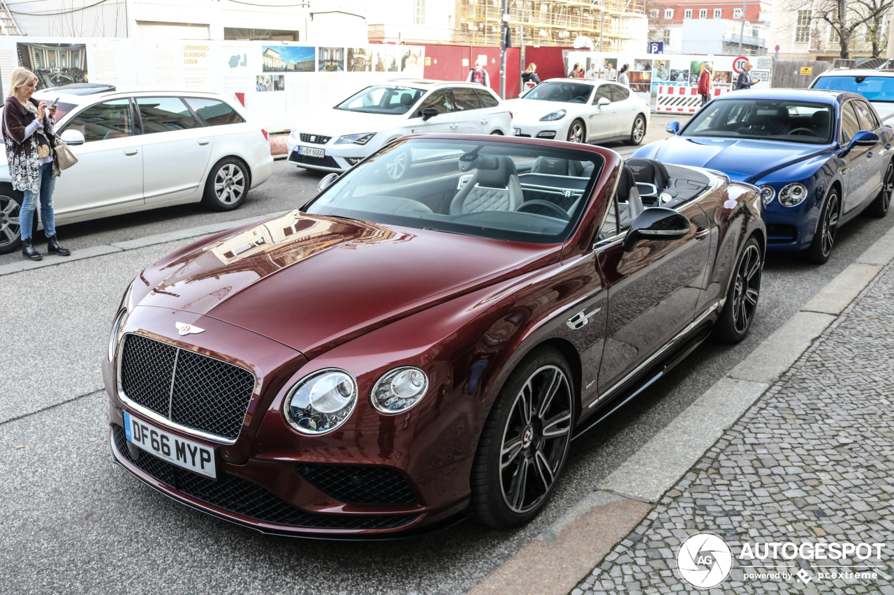 Bentley Continental GTC V8 S 2016