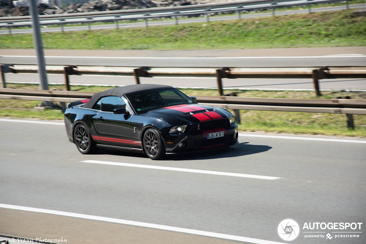 Ford Mustang Shelby GT500 Convertible 2010