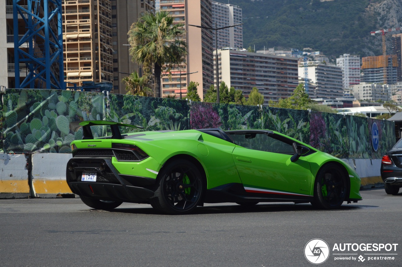 Lamborghini Huracán LP640-4 Performante Spyder