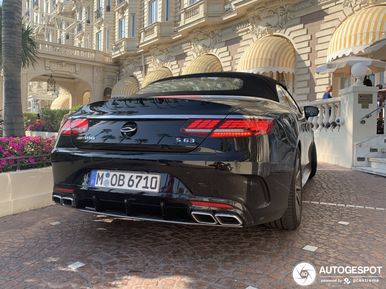 Mercedes-AMG S 63 Convertible A217 2018