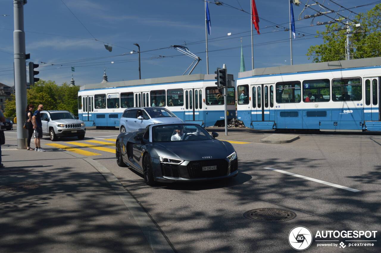 Audi R8 V10 Spyder 2016