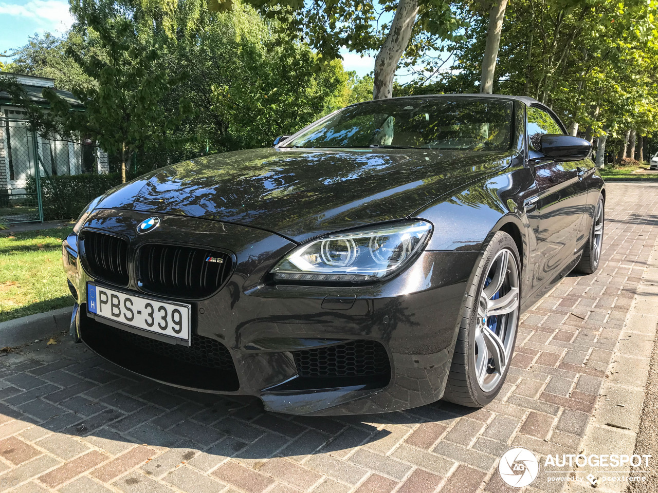 BMW M6 F12 Cabriolet 2015