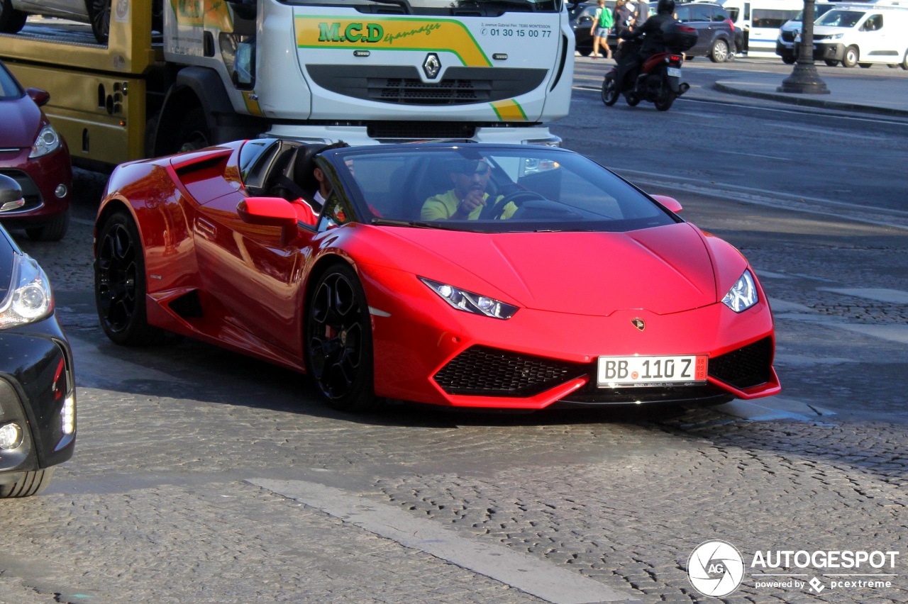 Lamborghini Huracán LP610-4 Spyder