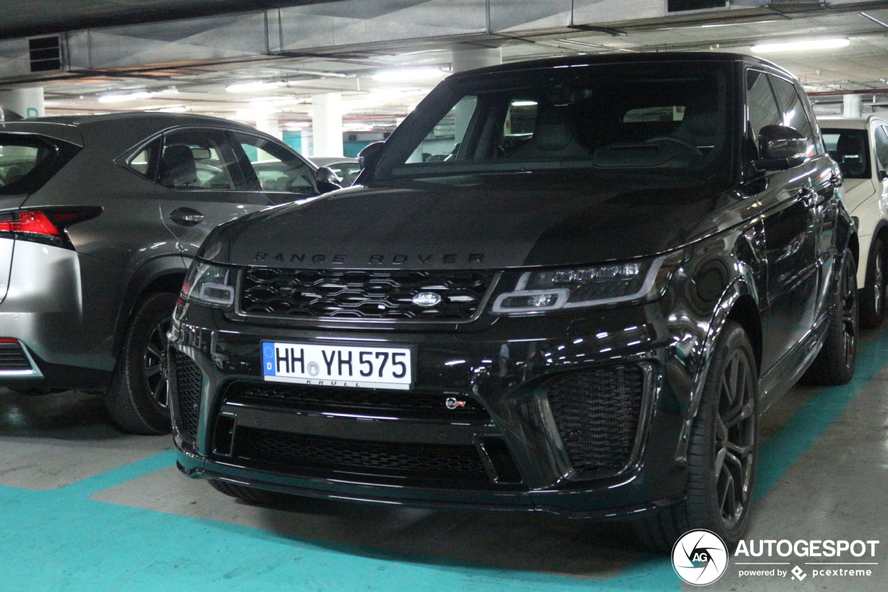 Land Rover Range Rover Sport SVR 2018