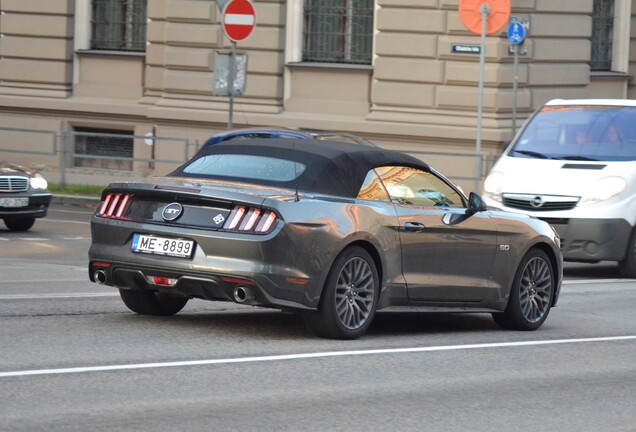 Ford Mustang GT Convertible 2015